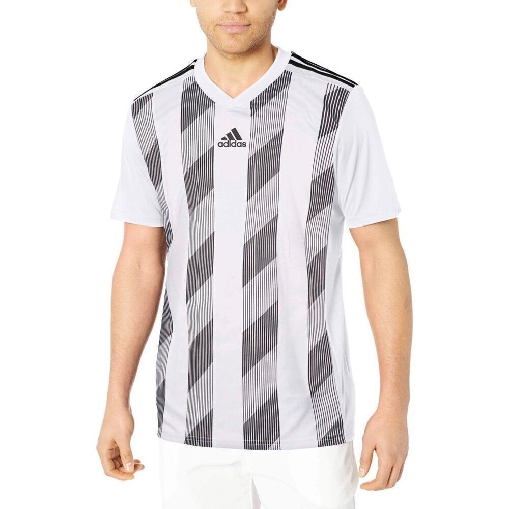 Adidas Men Black / White Soccer Jersey Size S